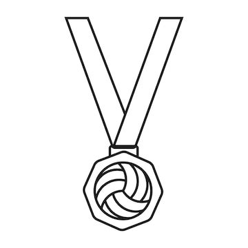 Premium Vector | Volleyball line art volleyball vector volleyball ...