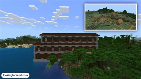 Woodland Mansion Seeds for Minecraft Bedrock | Lookingforseed.com