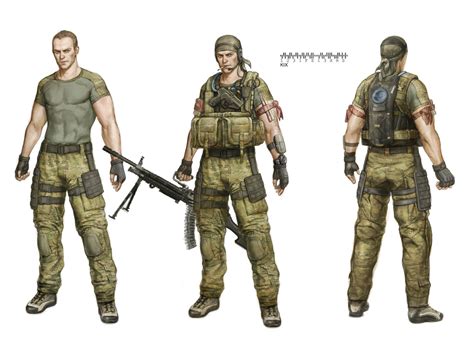 ArtStation - special force character concept (US NAVY SEAL), Sung-wook Kang