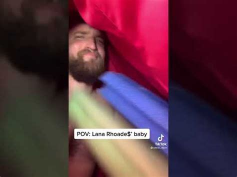 LANA RHODES BABY! - YouTube