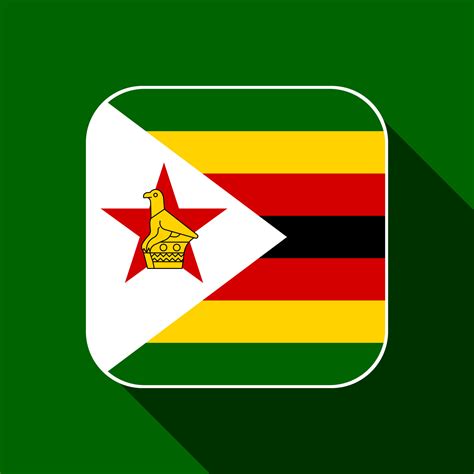 Zimbabwe flag, official colors. Vector illustration. 11853032 Vector ...