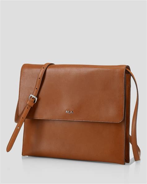 Lauren Ralph Lauren Crossbody - Dorian Vachetta | Bloomingdale's | Crossbody messenger bag ...