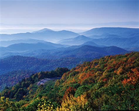 Blue Ridge Mountains Fall Wallpapers - Top Free Blue Ridge Mountains ...