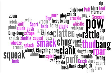 English-Language Onomatopoeia Words: Examples & Meaning - Owlcation