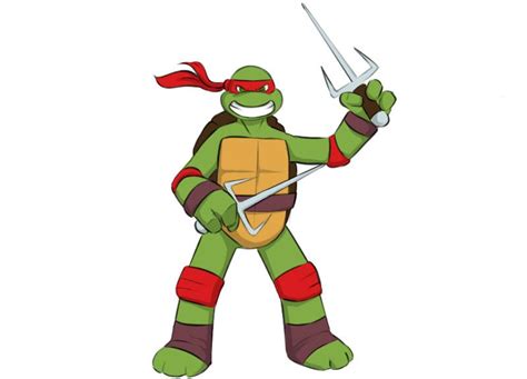 How To Draw Cartoon Ninja Turtles at How To Draw