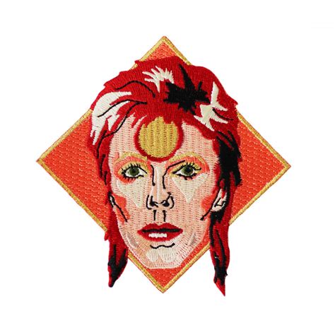 David Bowie Iron On Patch – We Built This City