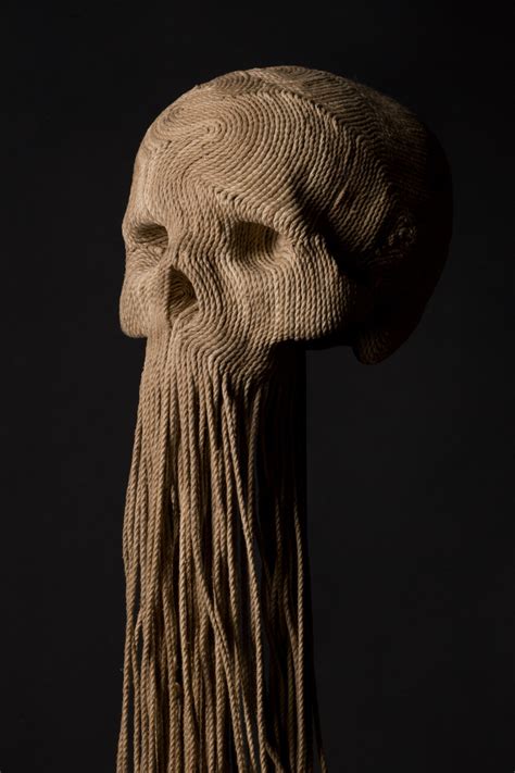 Jim skull sculptures -Blog Graphiste, Sculptures, Photos, Ver et Vie