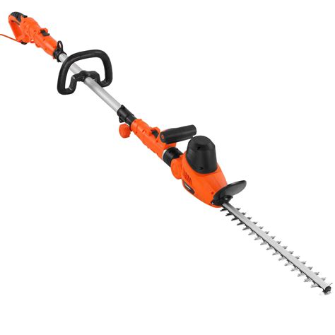 VonHaus 600W Electric Long Reach Telescopic Pole Hedge Trimmer with 45cm Blade | eBay