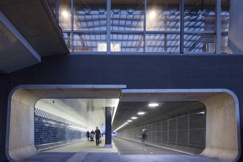 All cities could learn from this brilliant pedestrian underpass in Amsterdam | Inhabitat - Green ...