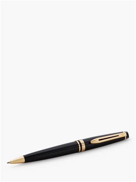 Waterman Expert Ballpoint Pen, Black/Gold