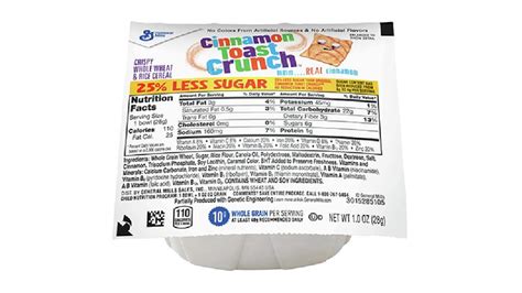 Cinnamon Toast Crunch Nutrition Facts And Ingredients - Nutrition Pics