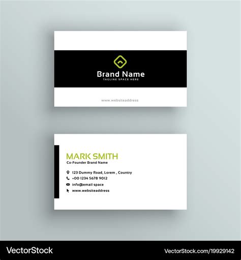 Modern Business Cards Templates – Best Images Limegroup.org