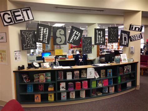 No Shhing Here: January Bulletin Boards & Book Displays