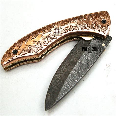 Damascus Steel Folding Pocket Knives - Best Handmade Knife 9451 ...