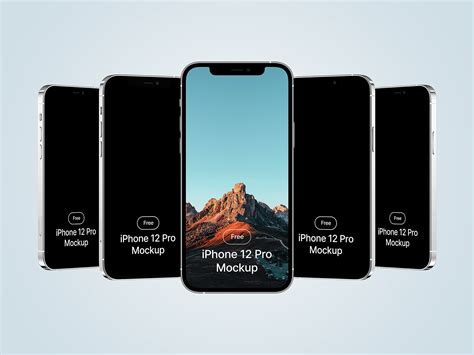 iPhone 12 Pro Figma Mockup | Mockup World HQ