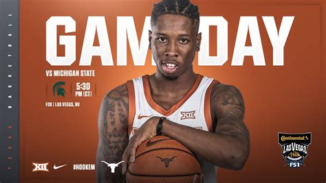 Game 6: Texas vs. Michigan State, 5:30 PM, Fox - Basketball - Surly Horns