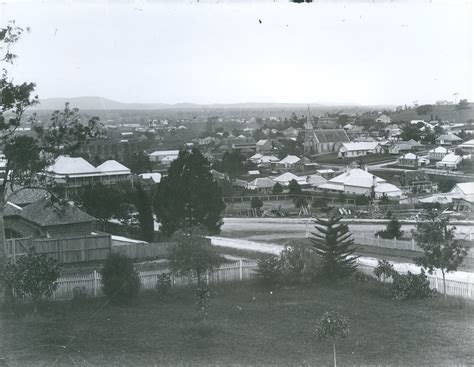 View over Ipswich, from near the Ipswich General Hospital, Ipswich ...