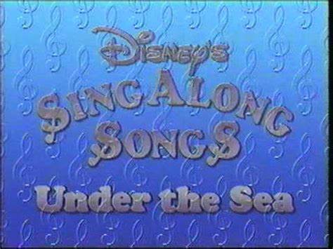 Opening To Disney's Sing Along Songs Under The Sea 1996 Vhs