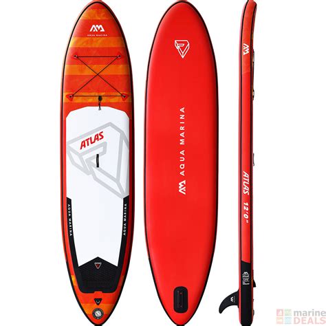 Buy Aqua Marina Atlas Advanced Inflatable Stand Up Paddle Board 12ft online at Marine-Deals.co.nz