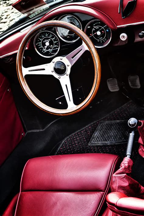 Porsche 356 Speedster Interior Photograph by Georgia Fowler