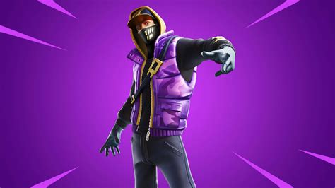 Download Experience the excitement of Fortnite with its edgy purple ...