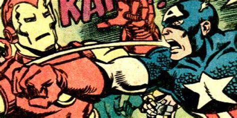 When Iron Man and Captain America Had One Of Their Weirdest Fights