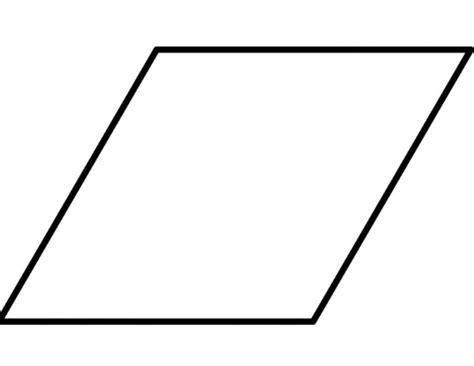 Sketch a quadrilateral with no right angles and sides all the same ...