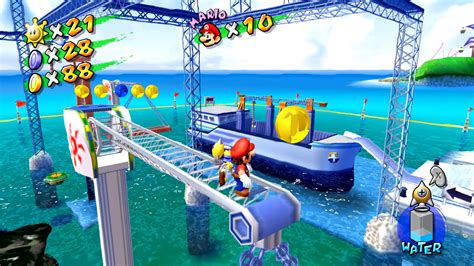 Ricco Harbor - Super Mario Sunshine Walkthrough | Mario Party Legacy