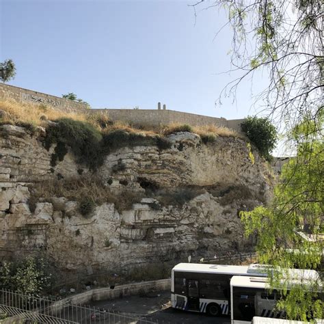 4 - Golgotha, as it looks today with its skull-like appearance. Roman ...