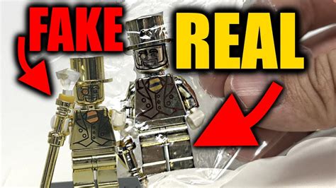 Real Vs Fake LEGO Mr. Gold Comparison! | Brick Finds & Flips