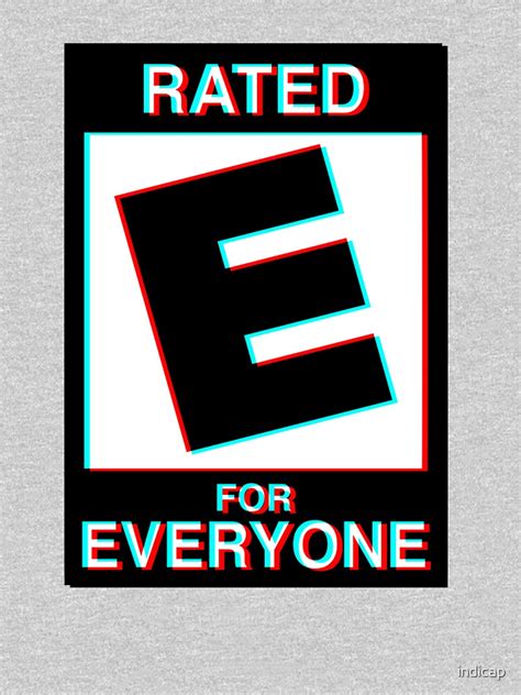 "Rated E for Everyone" Zipped Hoodie by indicap | Redbubble