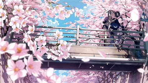 Aggregate 85+ cherry blossoms anime wallpaper latest - in.coedo.com.vn