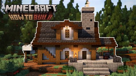 Minecraft Villager Houses: Medieval Blacksmith/Toolsmith House Tutorial - YouTube