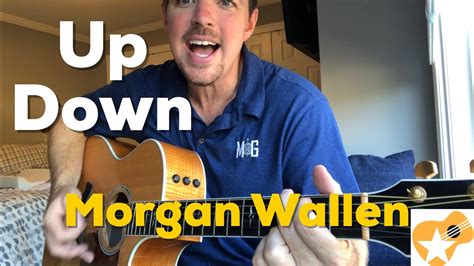 Up Down | Morgan Wallen | Beginner Guitar Lesson - YouTube