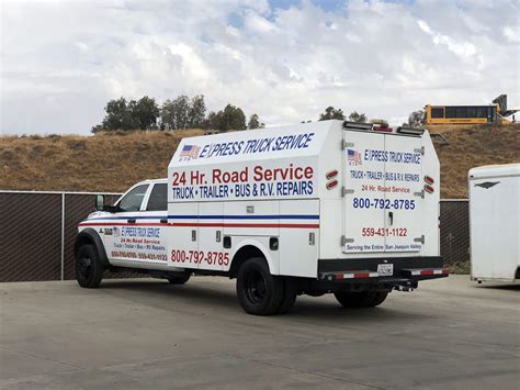 24 Hour Mobile Mechanic Services in Central CA | Express Truck Service