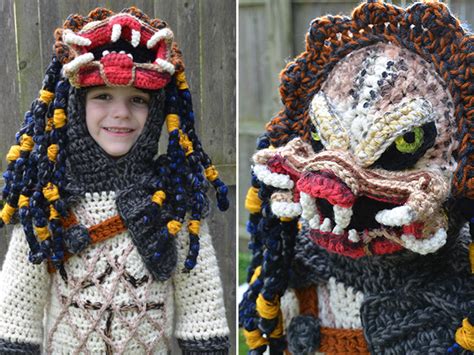 Talented Mom Crochets Amazing Full Body Halloween Costumes For Her Kids