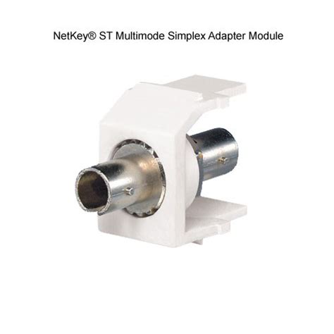 PANDUIT® NetKey® Fiber Adapter Module Inserts - Cableorganizer.com