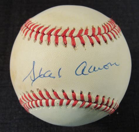 Hank Aaron Signed ONL Baseball (PSA Hologram) | Pristine Auction