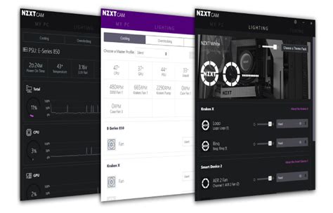 NZXT Software PC Monitoring and Configuration Software