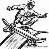 Skateboard Coloring Pages  Free & Printable sketch template