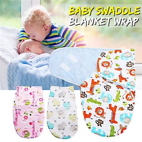 Newborn Baby Infant Swaddle Blanket Wrap Sleeping Swaddle Soft Wrap Swaddle Blanket Bath Towel ...