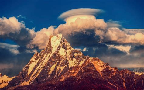 Fond d'écran : lumière du soleil, paysage, Montagnes, le coucher du ...