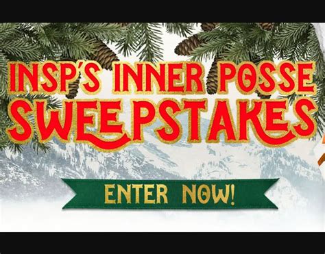 INSP's Inner Pose Sweepstakes - Win A Laptop, Vacuum, Cooler, Gunsmoke DVD Set Or $500 Mystery ...