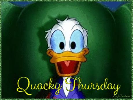 100926_orig.gif (460×347) | Thursday gif, Donald duck, Happy thursday pictures