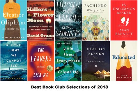 My Head Is Full of Books: Best Book Club Selections of 2018