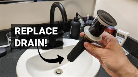 How to Replace a Bathroom Sink Drain - YouTube