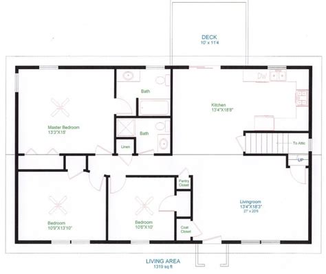 Awesome Simple Floor Plans For New Homes - New Home Plans Design