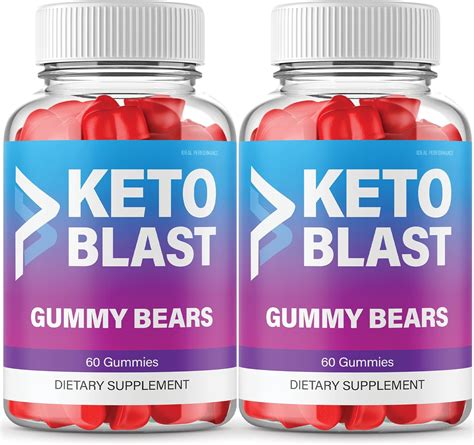 (2 Pack) Keto Blast Gummies Keto Blast Gummy Bears Supplement (120 Gummies) : Amazon.ca: Health ...