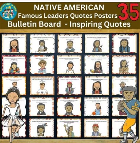 Native American Heritage Month Poster Quotes, Door Decoration | Native ...