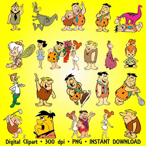 The Flintstones Names Of Characters